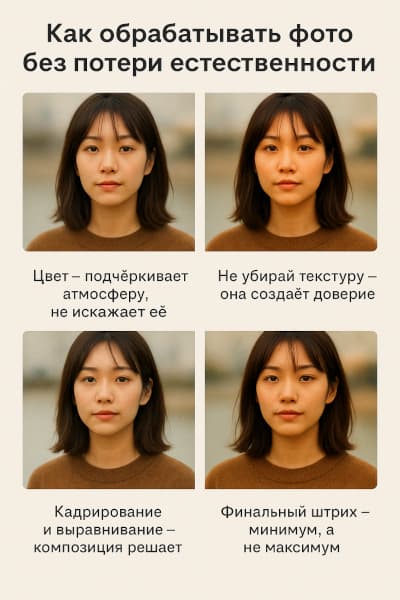 Масштаб обработки фото
